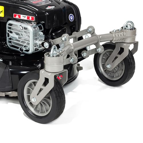 NAX 2000S Benzin-Rasenmäher – 46 cm Schnittbreite, mit Antrieb, B&S 625EXi Motor 150 cm³, ReadyStart, 60 L Fangkorb, Gehäusereinigungssystem
