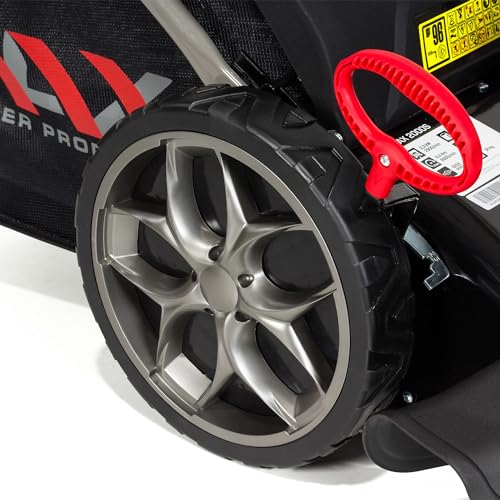 NAX 2000S Benzin-Rasenmäher – 46 cm Schnittbreite, mit Antrieb, B&S 625EXi Motor 150 cm³, ReadyStart, 60 L Fangkorb, Gehäusereinigungssystem