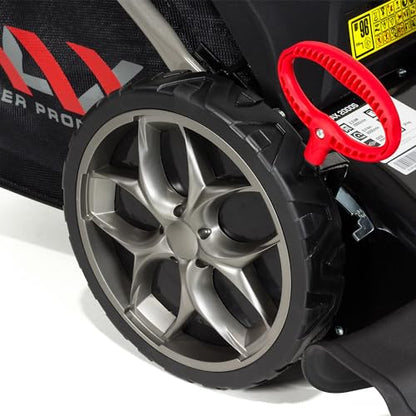 NAX 2000S Benzin-Rasenmäher – 46 cm Schnittbreite, mit Antrieb, B&S 625EXi Motor 150 cm³, ReadyStart, 60 L Fangkorb, Gehäusereinigungssystem