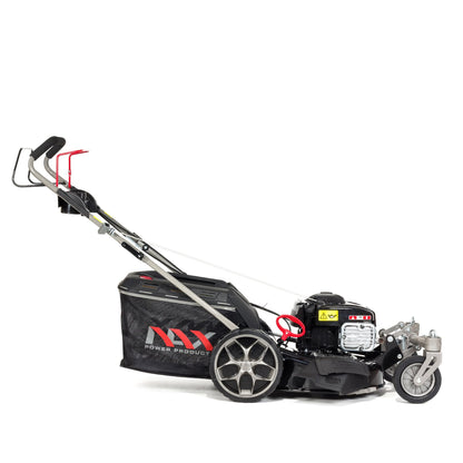 NAX 2000S Benzin-Rasenmäher – 46 cm Schnittbreite, mit Antrieb, B&S 625EXi Motor 150 cm³, ReadyStart, 60 L Fangkorb, Gehäusereinigungssystem