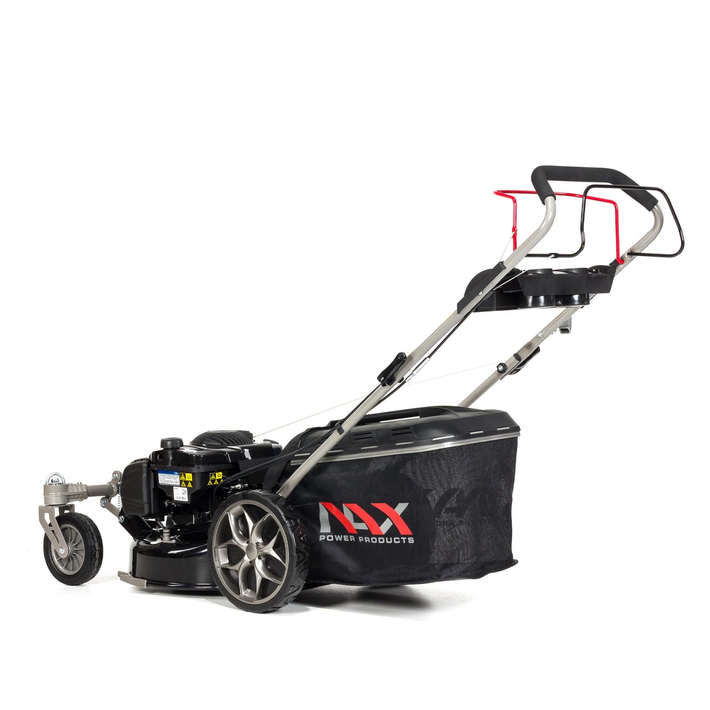 NAX 2000S Benzin-Rasenmäher – 46 cm Schnittbreite, mit Antrieb, B&S 625EXi Motor 150 cm³, ReadyStart, 60 L Fangkorb, Gehäusereinigungssystem